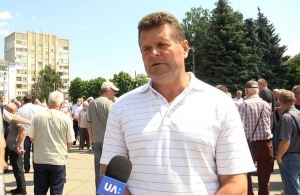 Мізерна пенсія: ветерани МВС влаштували протест у Житомирі. ВІДЕО
