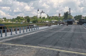Укравтодор показав, як просувається ремонт мосту на півночі Житомирської області. ФОТО