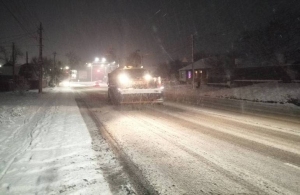 Снігопад на Житомирщині: на траси вивели майже 90 одиниць спецтехніки