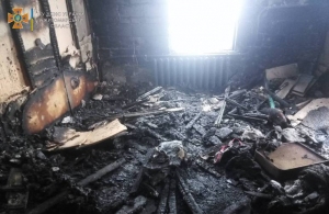 У Житомирській області на пожежі загинув 55-річний чоловік, його сина вдалося врятувати