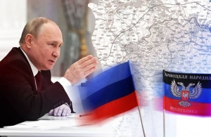 Путін: Росія визнала «ДНР» та «ЛНР» у кордонах цілих областей