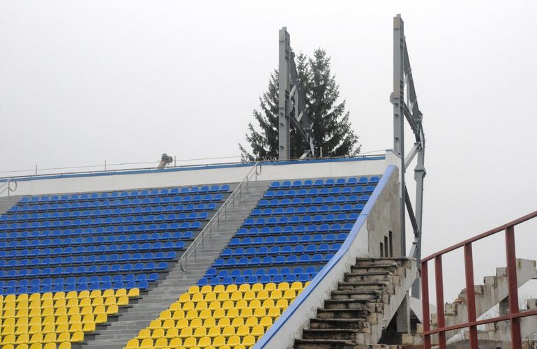 Місткість житомирського стадіону «Полісся» збільшать до 6500 місць. ФОТО