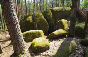 На Житомирщині з'явилися нові туристичні вказівники до легендарного Кам'яного села