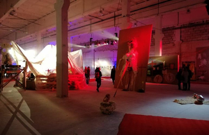 У промзоні Житомира відкрили виставку сучасного мистецтва «No disco behind». ФОТО