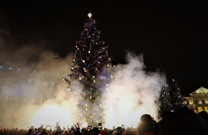 Новий рік 2019: Житомир урочисто запалив головну ялинку міста. ФОТО