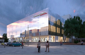 Житомирянам показали, як може виглядати новий торговельний центр на Михайлівській. ФОТО