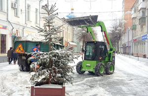 Слизькі тротуари та гори снігу: хто відповідає за прибирання вулиць Житомира