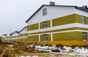 У Житомирі завершують будівництво гуртожитків для контрактників ЗСУ. ФОТО