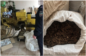 Ліквідовано підпільний цех з виготовлення сигарет, які продавали на Житомирщині