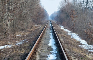 Поліція затримала «мисливців за металом», що розбирали залізницю на Житомирщині. ФОТО