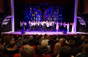 У Житомирі відбулося відкриття 75-го ювілейного театрального сезону. ФОТО