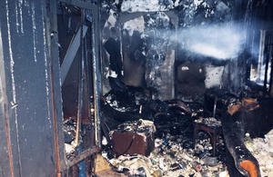 Вночі в Житомирі загорілася квартира. Двоє людей загинули, ще двох вдалося врятувати. ФОТО