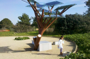 У Житомирі з'являться «сонячні дерева» для зарядки гаджетів