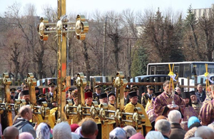 Митрополит Епіфаній приїхав у Житомир для освячення хрестів нового храму. ФОТО