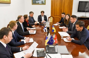Влада Житомира та області зустрілися з послом Фінляндії в Україні. ФОТО