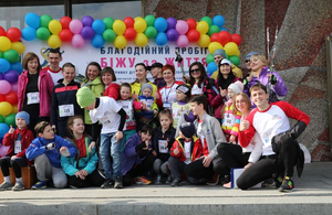 У Житомирі під час забігу зібрали 77 тис. грн для онкохворих дітей. ФОТО