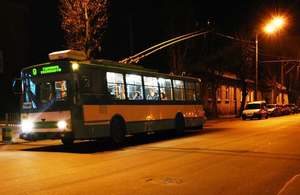 Напередодні католицького Великодня в Житомирі продовжать роботу тролейбусів