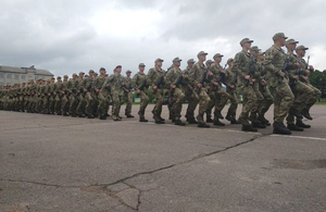 Близько 600 десантників склали у Житомирі присягу на вірність Україні. ФОТО