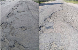 Як після бомбування: у Романівському районі вимагають відремонтувати дороги, а інакше - їх перекриють