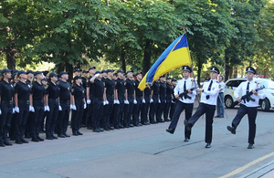 У день Нацполіції 81 поліцейський склав присягу у Житомирі. ФОТО