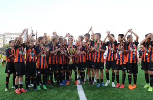 Юні «гірники» стали переможцями футбольного турніру в Житомирі. ФОТО