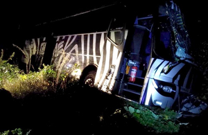 Автобус з пасажирами, який рухався до Польщі, потрапив у ДТП на Житомирщині