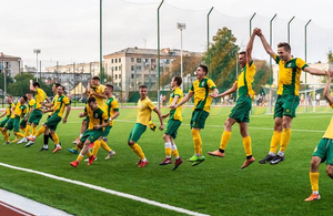 ФК «Полісся» переміг в Житомирі клуб з Вишгорода і очолив таблицю. ВІДЕО