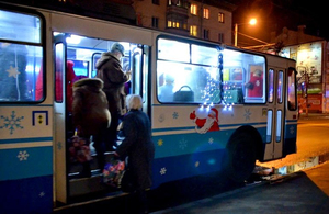 На новорічно-різдвяні свята у Житомирі продовжать роботу тролейбусів та маршруток