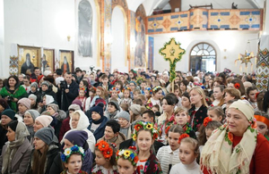 Зберегти традиції: у Житомирі на фестивалі «Янголи віншують» заспівали 60 колядок. ФОТО. ВІДЕО