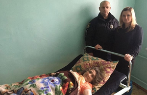 На Житомирщині врятували бабусю, яка ледь не замерзла на смерть у полі