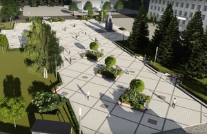 Як після реконструкції може виглядати пішохідний центр Житомира. ВІДЕО