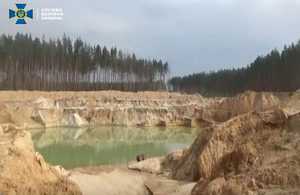 Нові дані від СБУ: у кар'єрі під Житомиром незаконно видобули піску на 50 млн грн