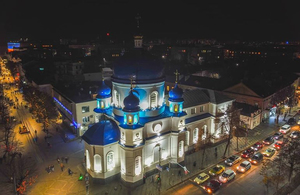 Церкви на карантині: Михайлівський собор у Житомирі проводить богослужіння на Youtube