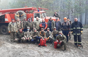 На півночі Житомирської області локалізували всі великі лісові пожежі