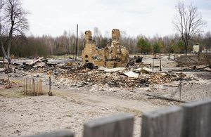 Пожежі на Житомирщині: виділено 25 мільйонів для ліквідації наслідків та допомоги постраждалим