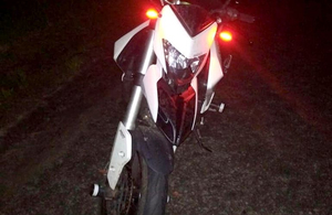Під Житомиром знайшли мотоцикл, який 2 роки тому викрали в Італії. ФОТО