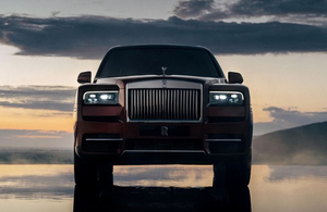 У Житомирі помітили шикарний Rolls-Royce вартістю пів мільйона доларів. ФОТО