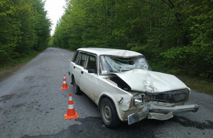 На дорогах Житомирської області за добу загинули двоє скутеристів: фото з місць ДТП