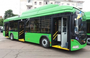 Нові житомирські тролейбуси скоро почнуть працювати на маршруті №1. ФОТО