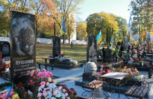З військового кладовища в Житомирі вкрали надгробні скульптури: поліція розшукує злодіїв