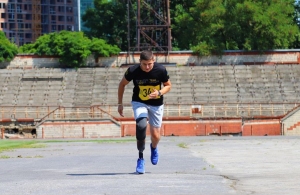 Випускник Житомирського військового інституту виборов медаль у онлайн-змаганнях з бігу