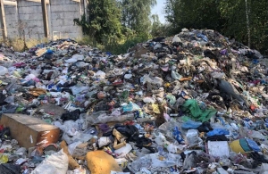 Гори львівського сміття знову знайшли в Житомирській області. ФОТО