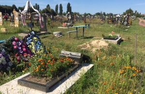 На Житомирщині діти заради розваги пошкодили 9 могил на кладовищі