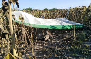 У Житомирській області розбився дельтаплан: пілот загинув. ФОТО