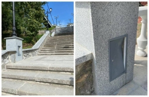 У Житомирі малолітні вандали влаштували погром на Шодуарівських сходах: все потрапило на відео