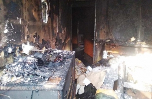 У Житомирі через несправну іграшку ледь не згорів будинок на 8 власників. ФОТО