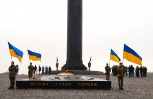У Житомирі відзначили 76-ту річницю визволення України від нацистських окупантів. ФОТО
