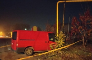 На Житомирщині водій мікроавтобуса врізався в газопровід. Тисячі жителів залишилися без газу