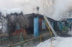 Через сильні морози на Житомирщині збільшилась кількість пожеж. ФОТО