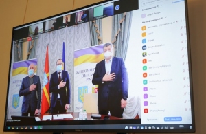 Депутати Житомирської облради під час «інтерактивної» сесії розглянули одне питання